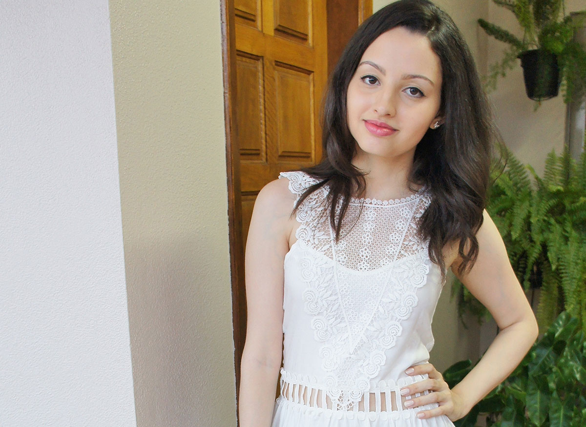 Look do Dia – Vestido Branco