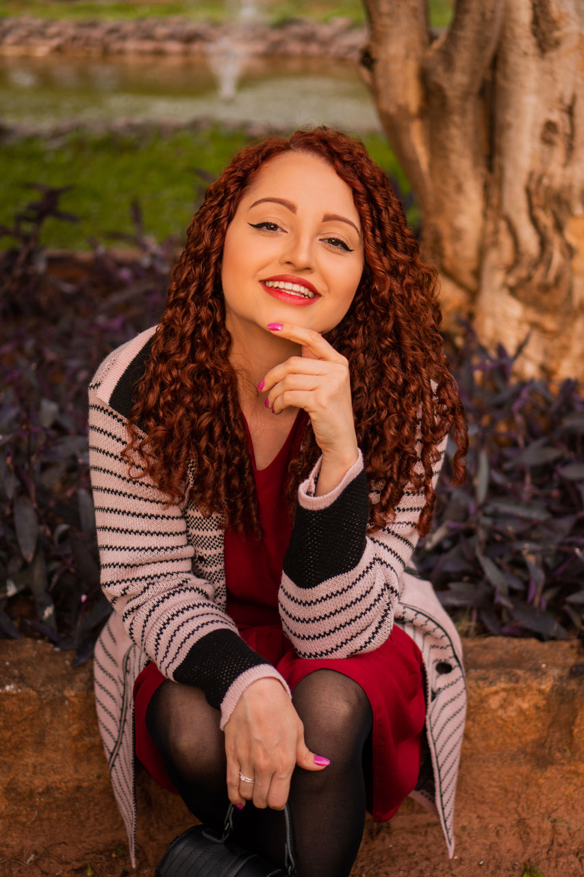 Look Rosa e Vinho Inverno