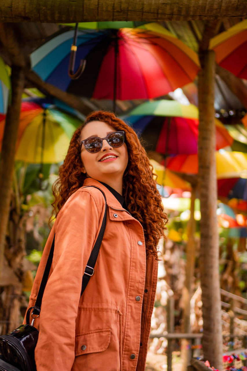 Look Parca Alaranjada