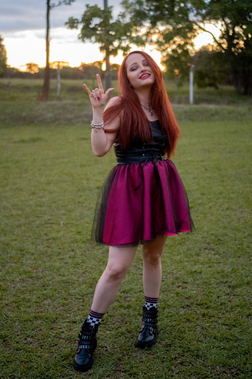 Look Festa Emo dos Sonhos
