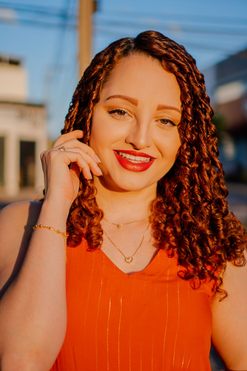 Look Convidada Formatura Cabelo Cacheado