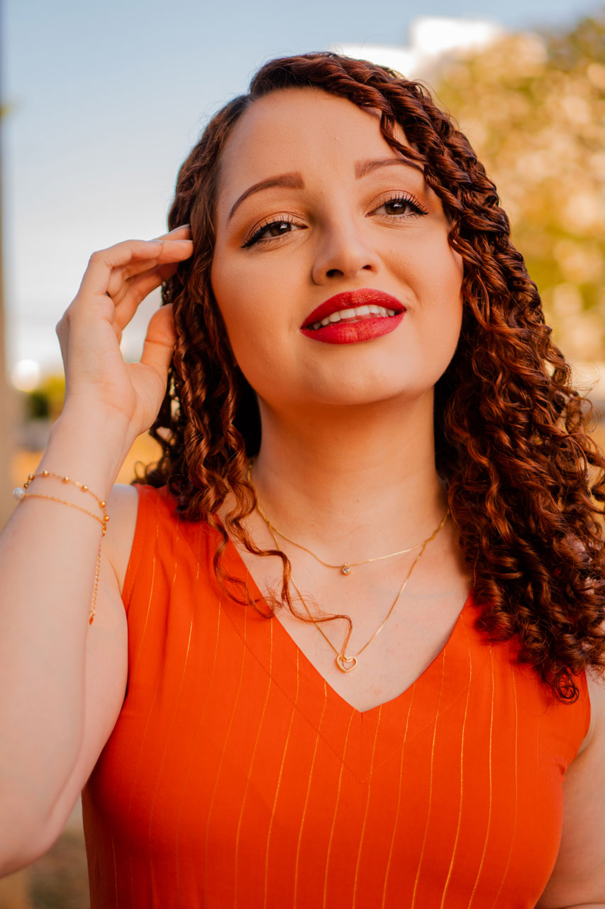 Look Noite Acessórios Dourado