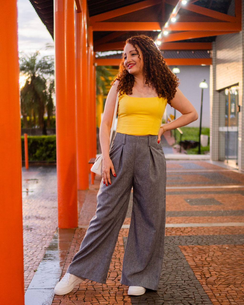 Look de Ano Novo Amarelo 2026