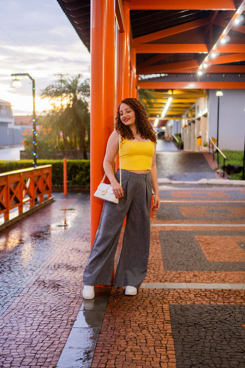 Look de Ano Novo Amarelo 2026