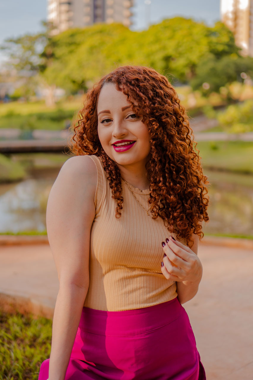 Look Verão Nude com Pink