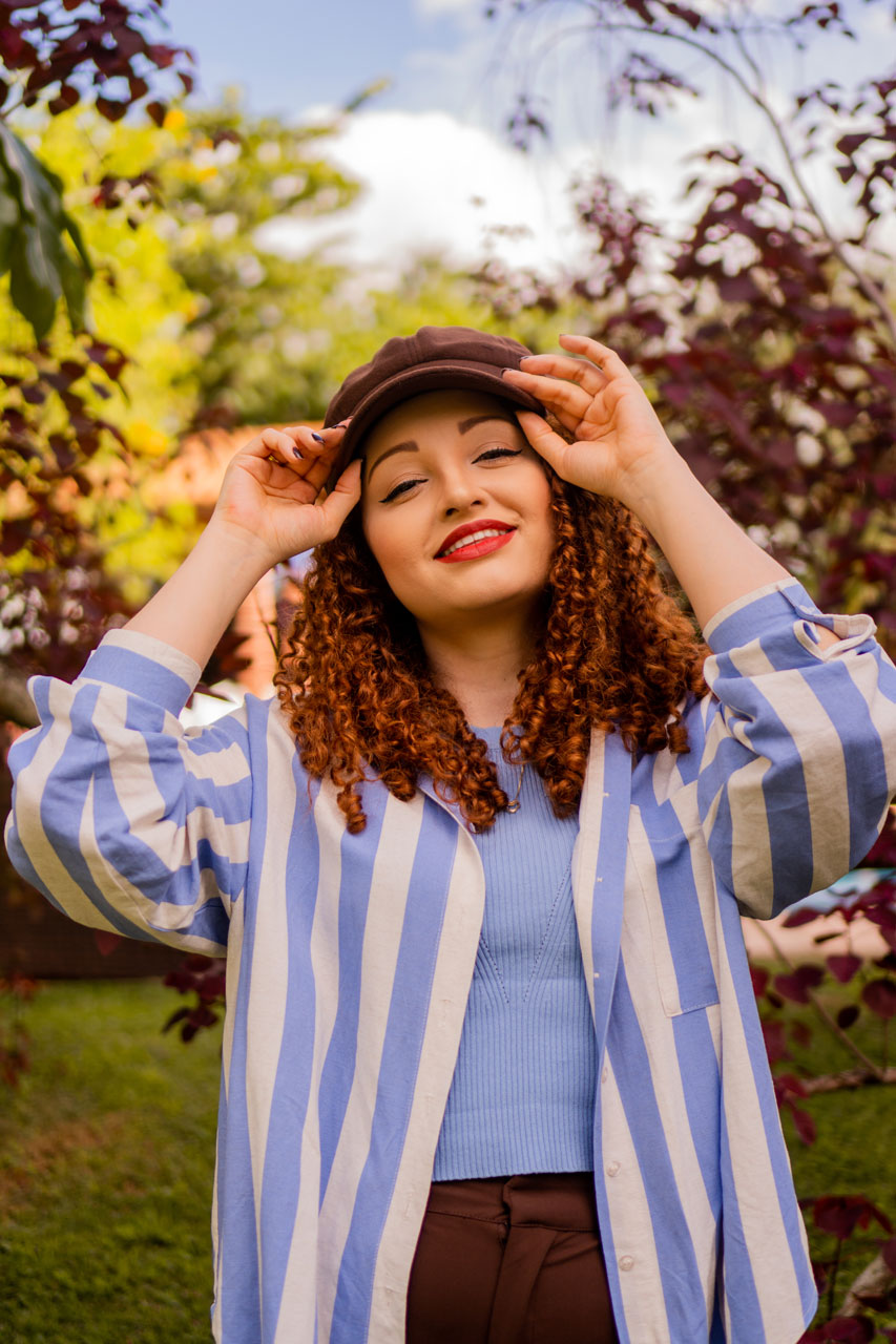 Camisa Feminina Listrada
